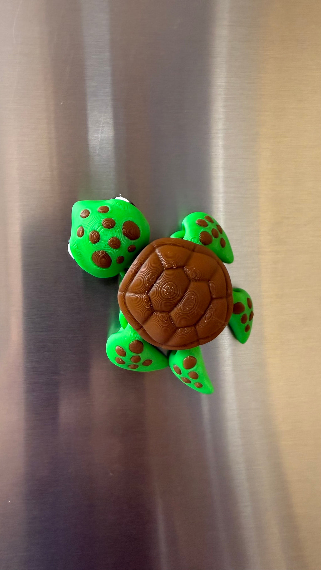 Sea turtle fridge magnet